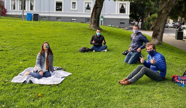 Picnic in Duboce Park