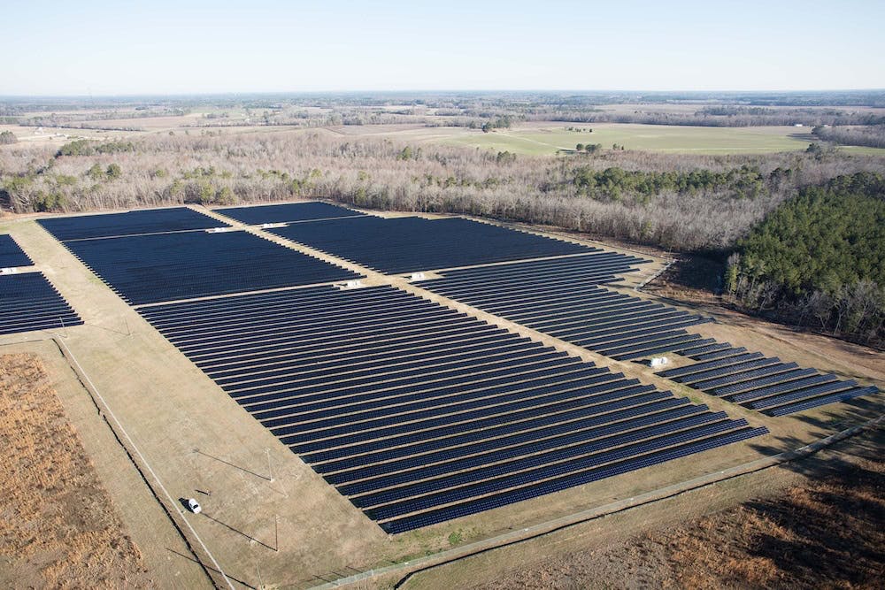 New solar in North Carolina